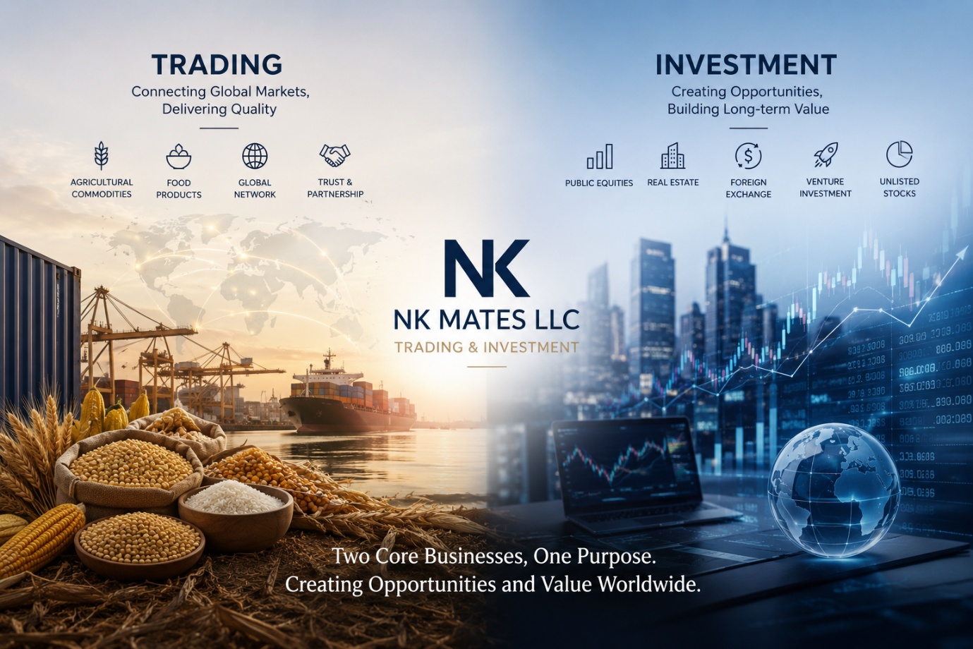 NK Mates trading and investment overview